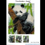 Tree Dweller Panda Digital Quilt Pattern